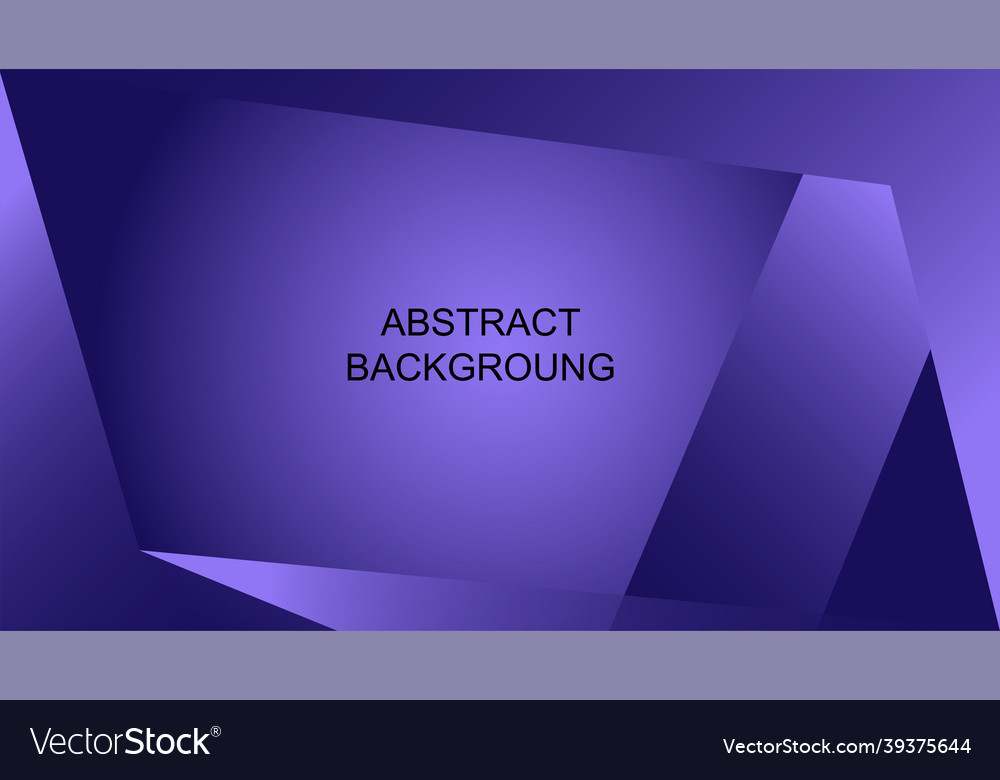 Purple background gradient frame for text vector image Purple background gradient frame for text