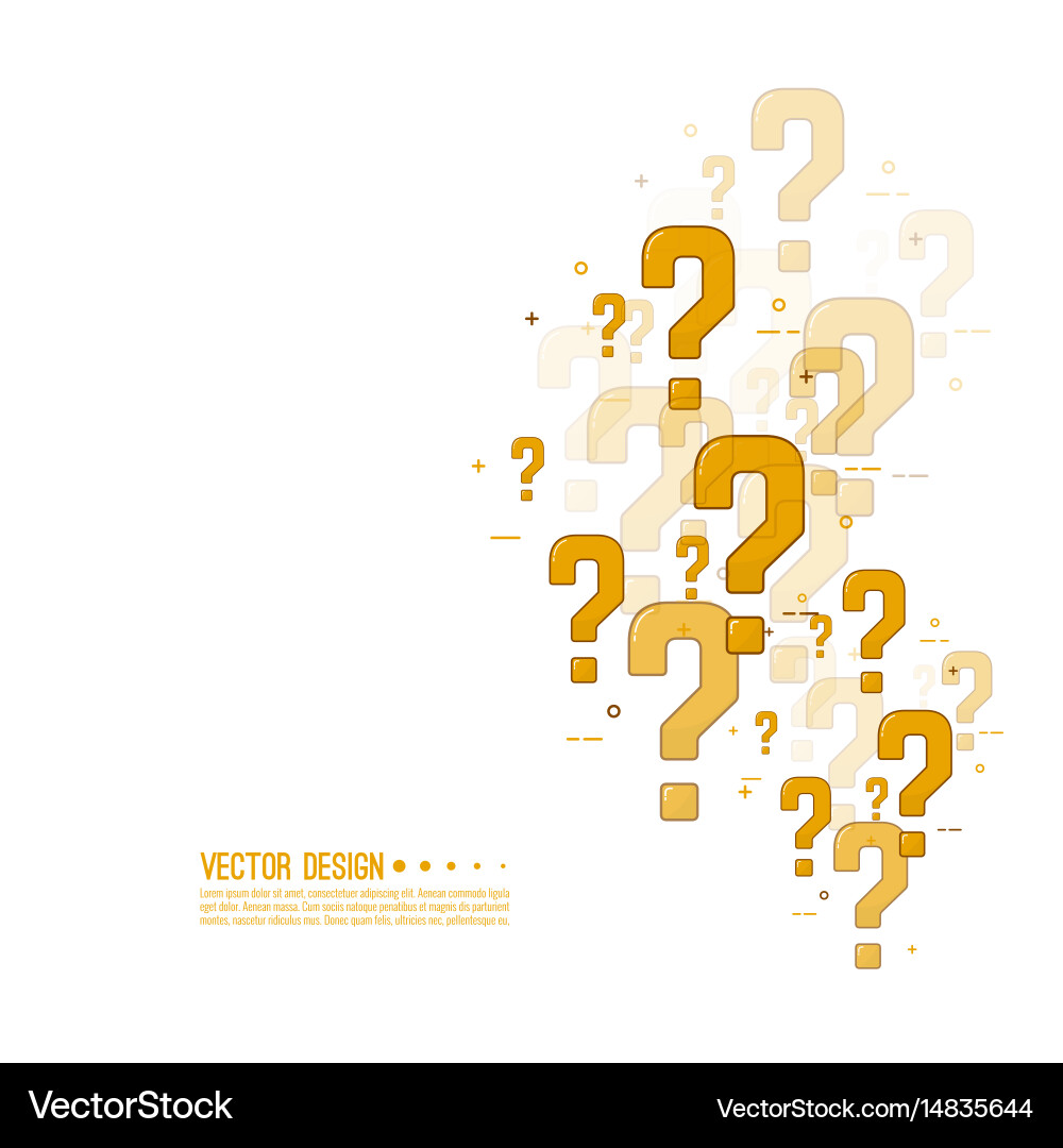 Question mark icon Royalty Free Vector Image - VectorStock