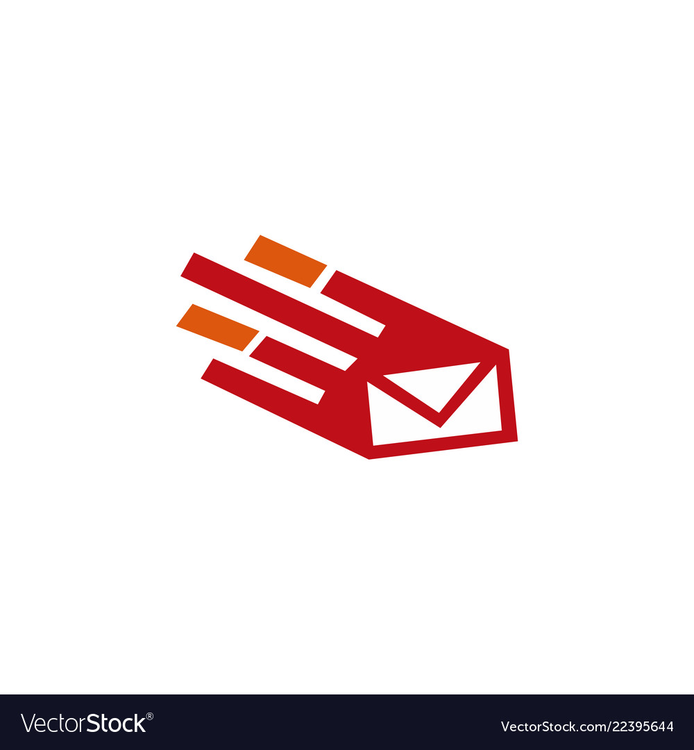 Sending mail or message icon envelope
