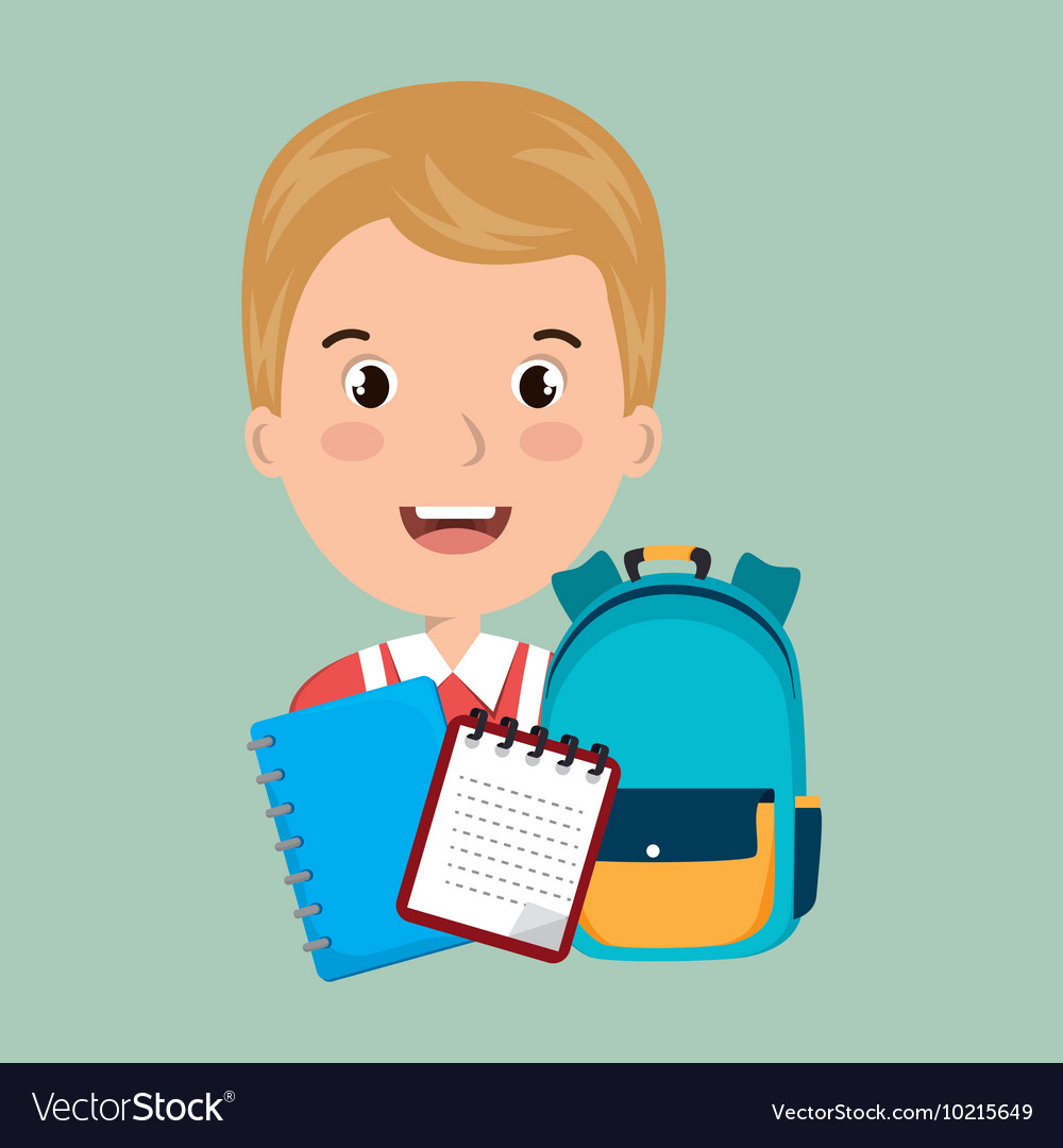 Bag student notebook notepad