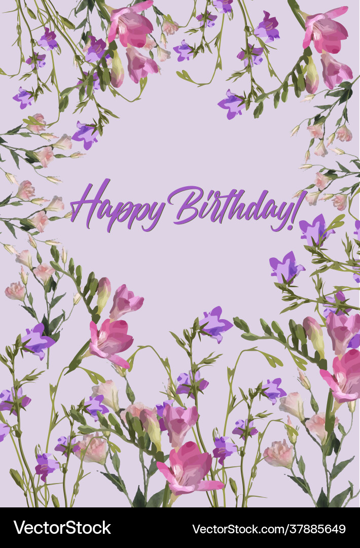 Flowers Royalty Free Vector Image - VectorStock