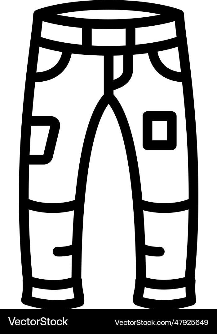 Jeans Royalty Free Vector Image - VectorStock