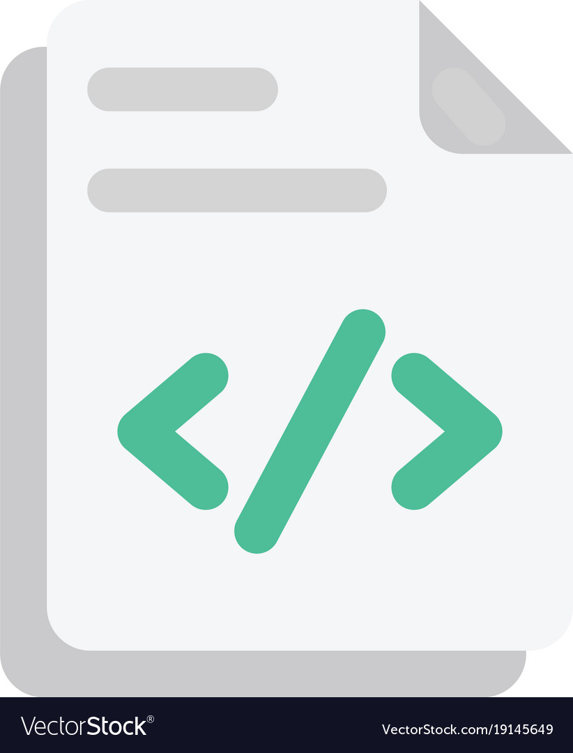 Php file flat icon
