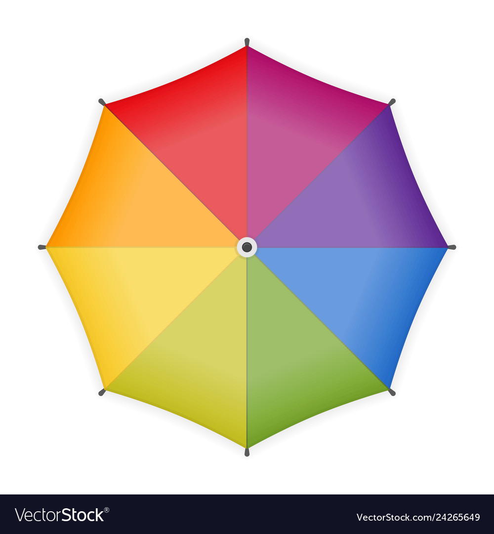 rainbow umbrella