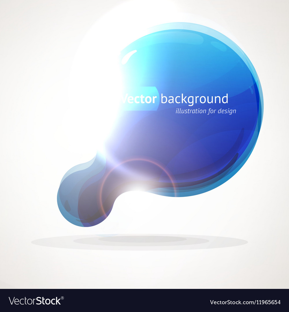 Blue blob background