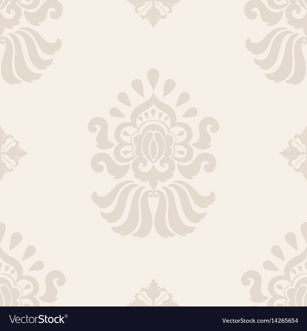 Damask seamless pattern element classical luxury