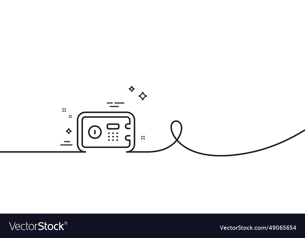 Secure Deposit Safe Icon