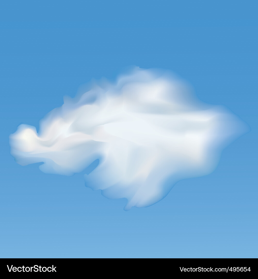 Sky and clouds Royalty Free Vector Image - VectorStock