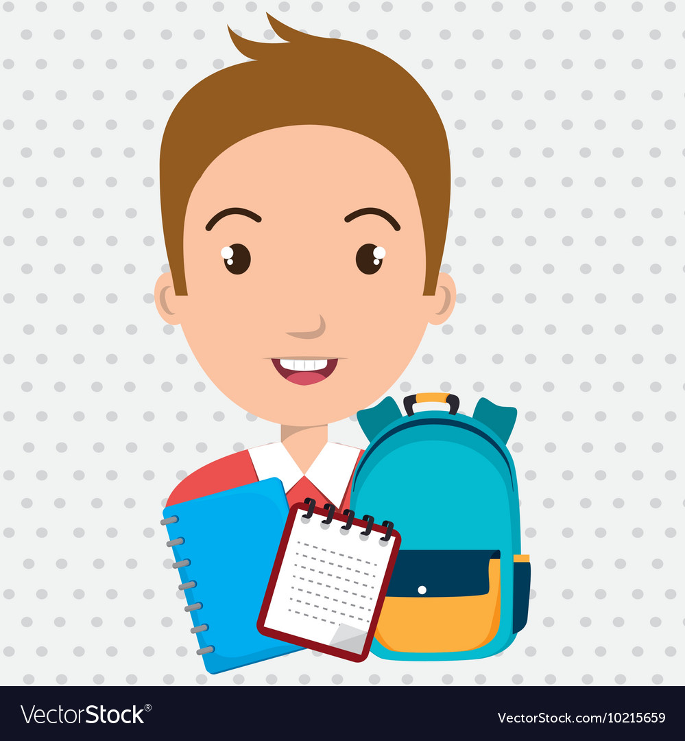 Bag student notebook notepad