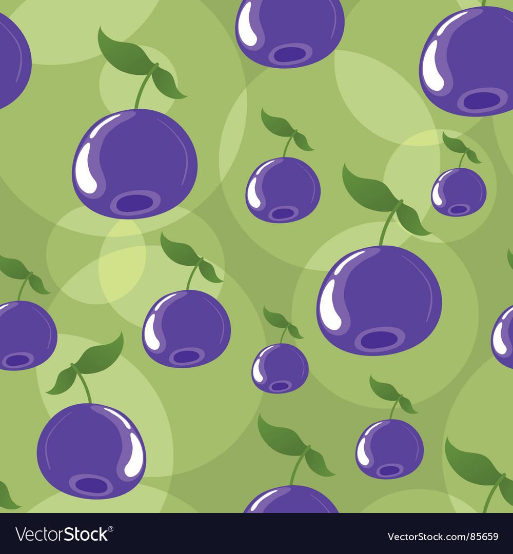 Blueberry Pattern Background