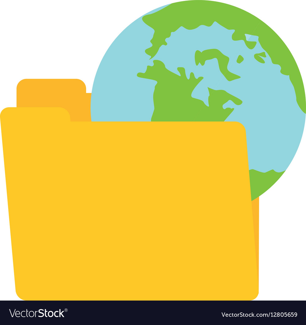Folder data global technology computing