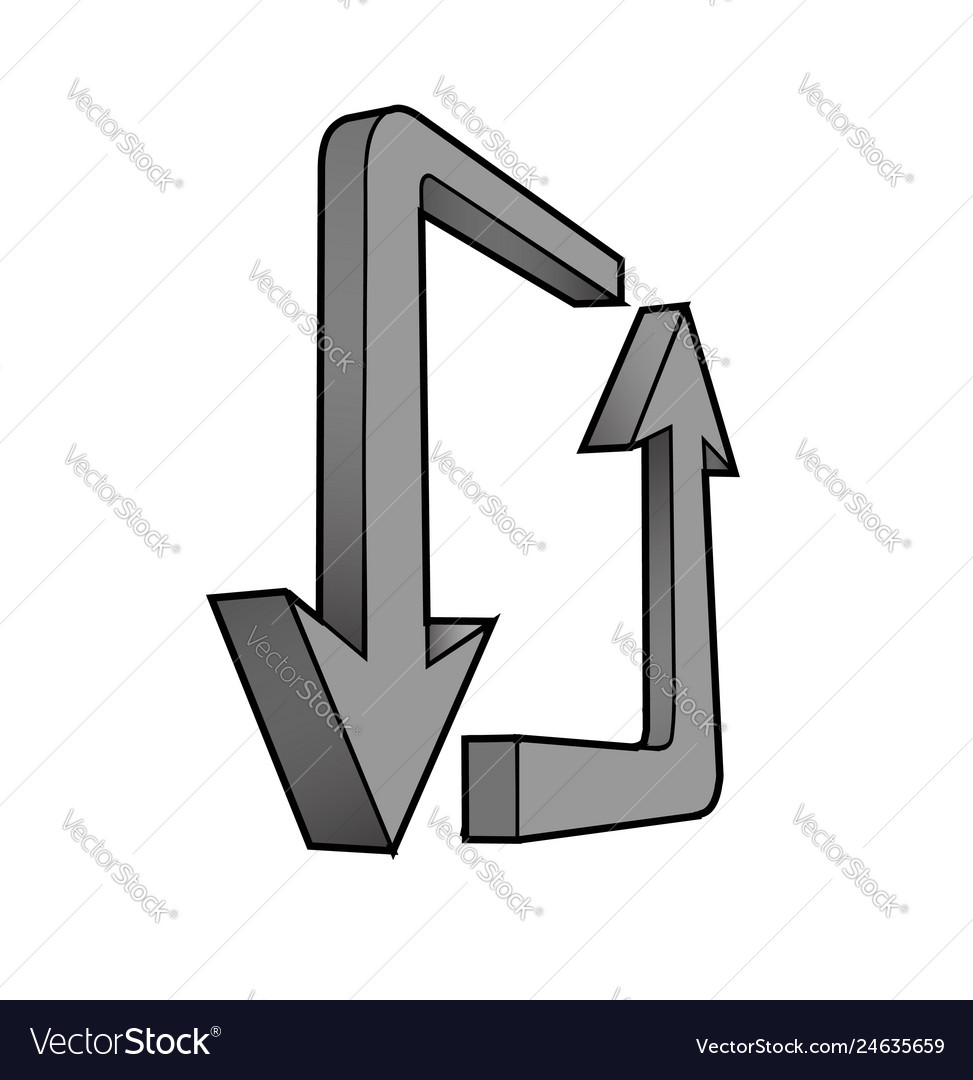 Refresh ui ux app icon vector image Refresh ui ux app icon