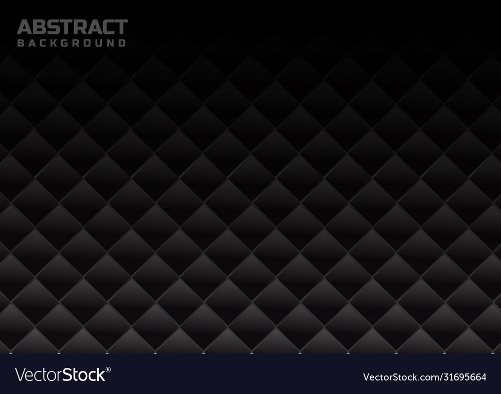 Abstract black template pattern geometric design Vector Image