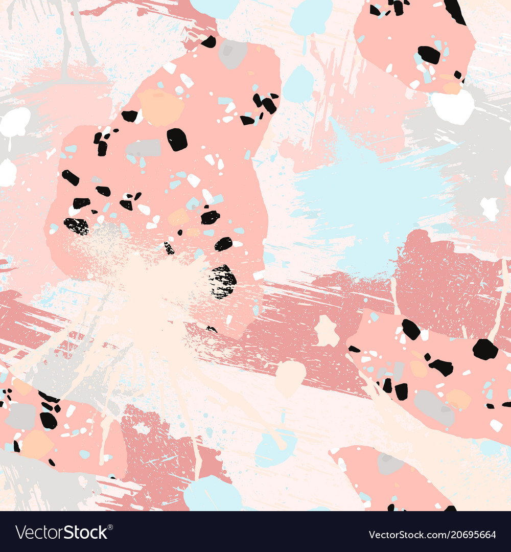 Abstract Brushstroke Pattern
