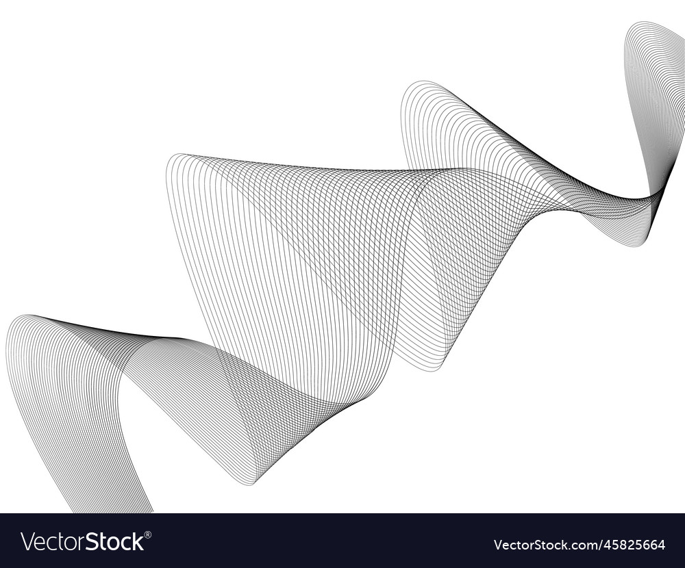 Abstract wave element for design digital vector image Abstract wave element for design digital