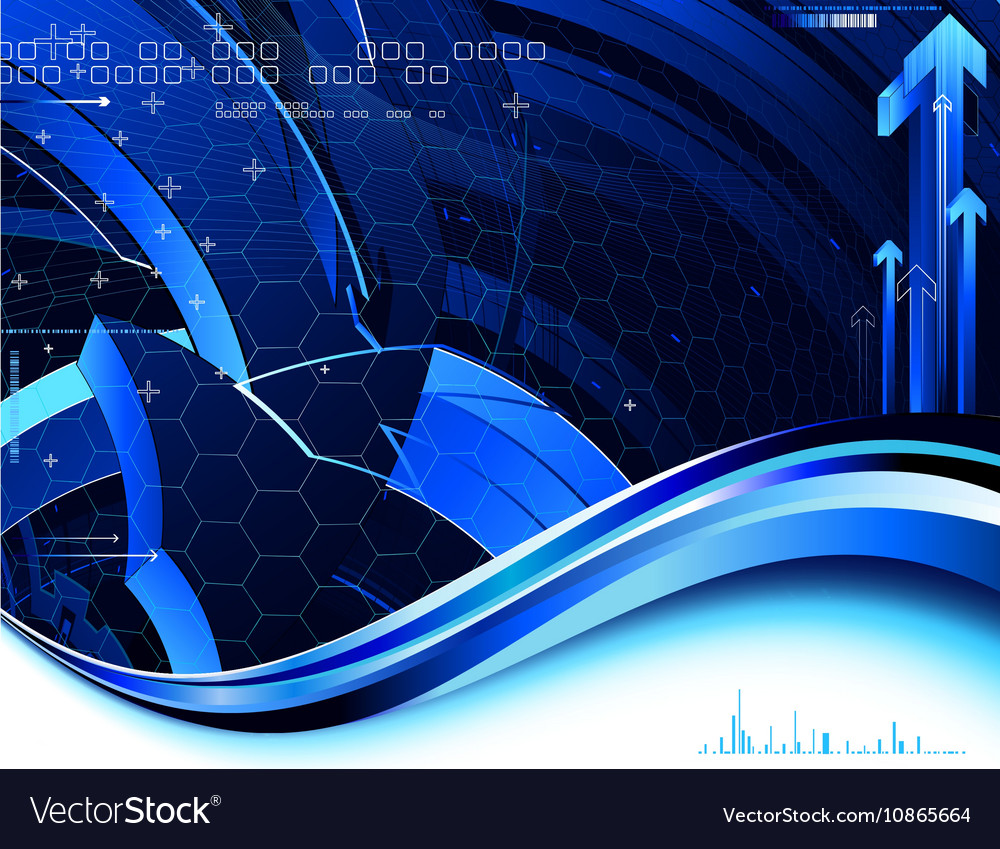 Complex tech background