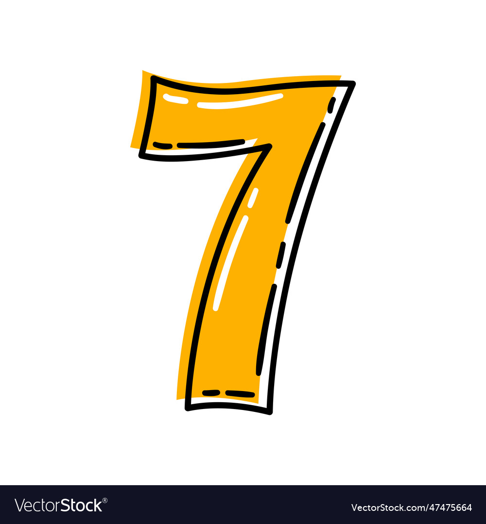 Number one image for design vector image Number one image for design