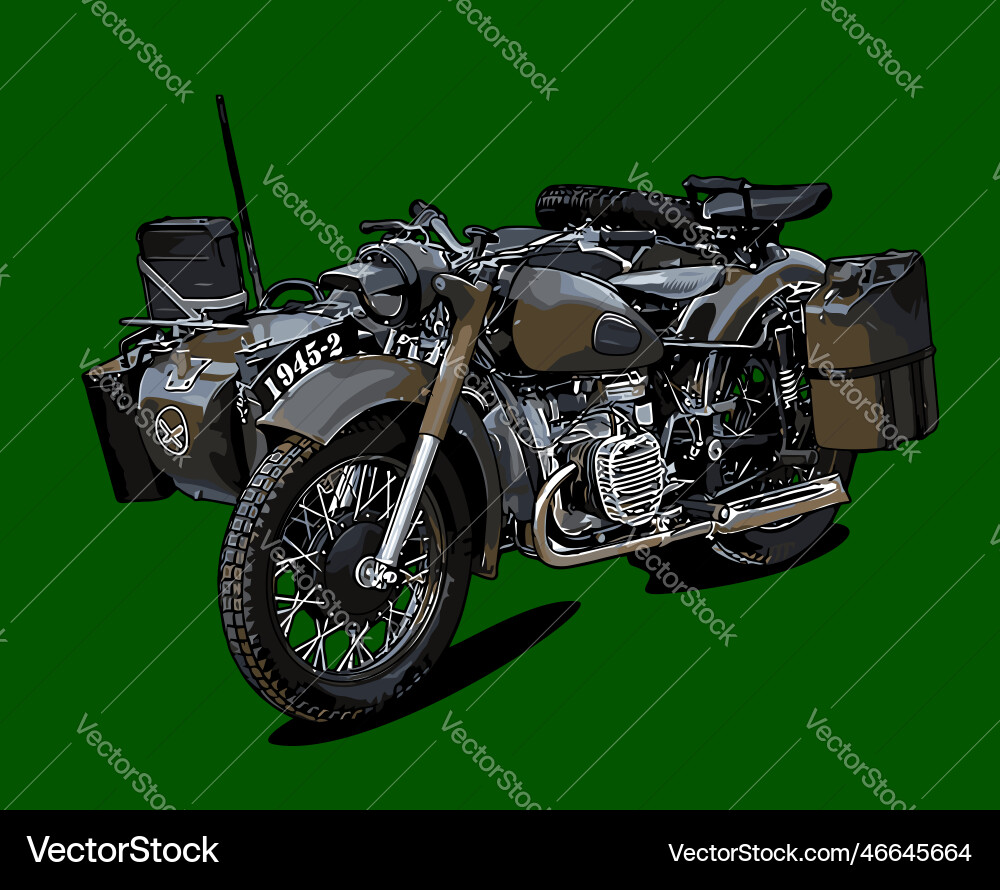 Side car template for graphic design Royalty Free Vector