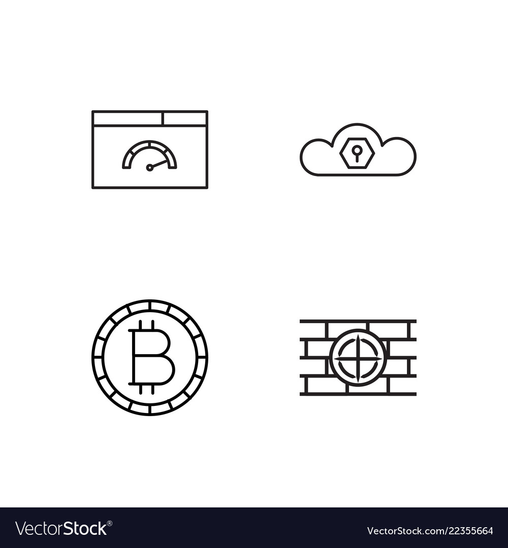 Simple Web Icons - Outline Set