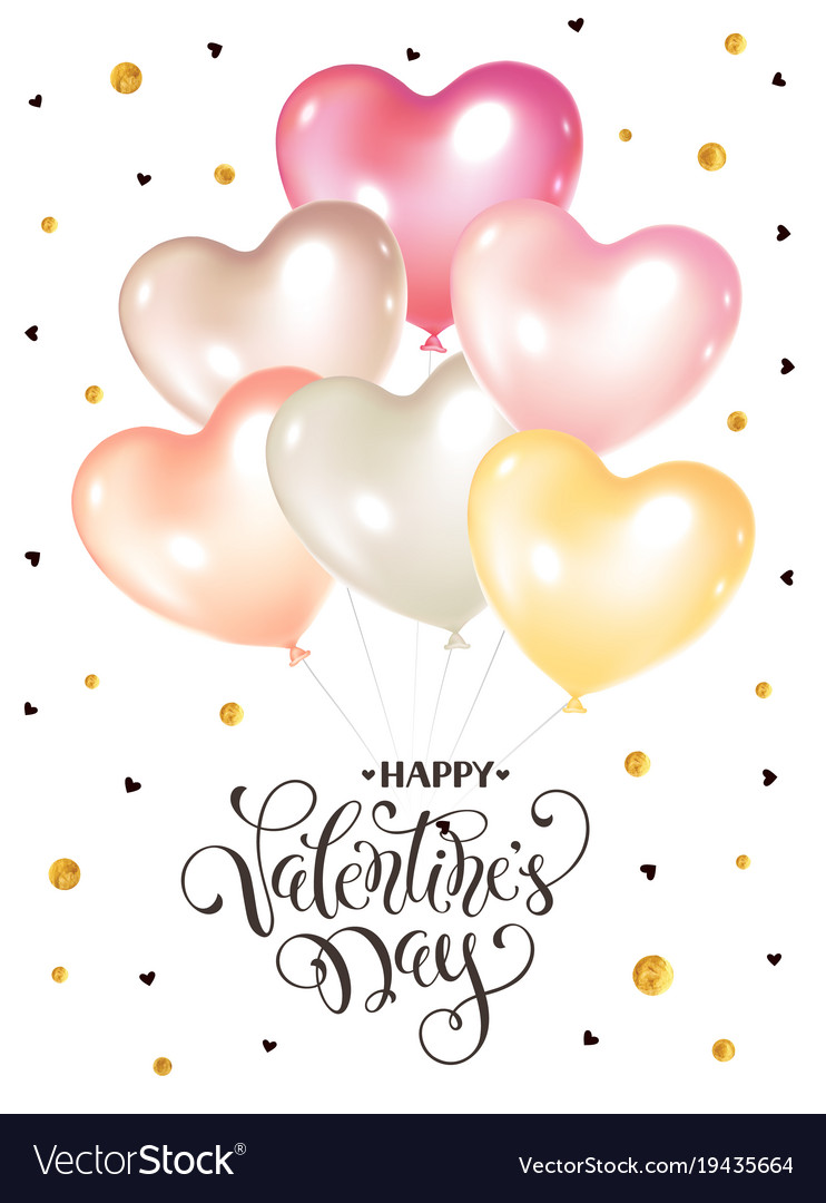 Valentine day card Royalty Free Vector Image - VectorStock