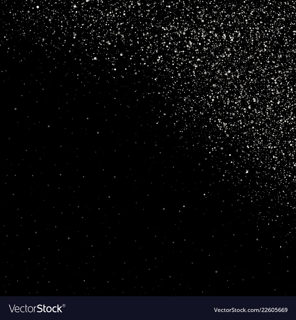 Abstract snowflake background fall snow vector image Abstract snowflake background fall snow