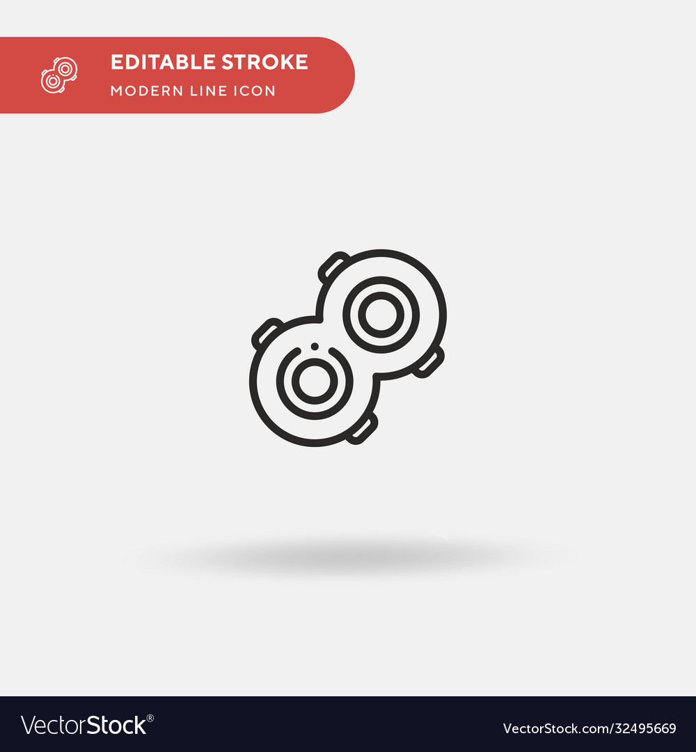 Float simple icon symbol