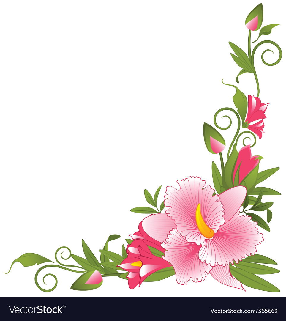 Free Free 222 Flower Corner Border Svg Free SVG PNG EPS DXF File