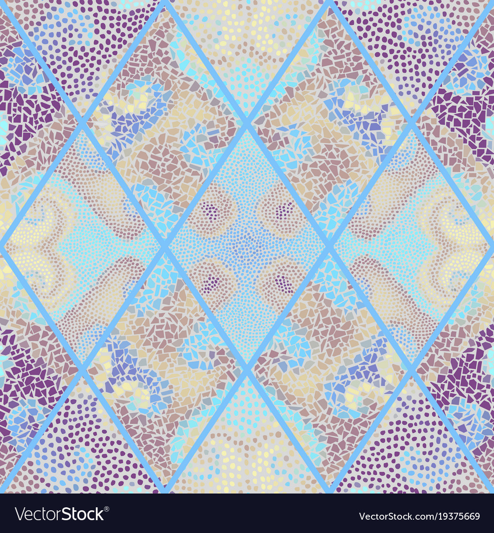 Seamless mosaic pattern
