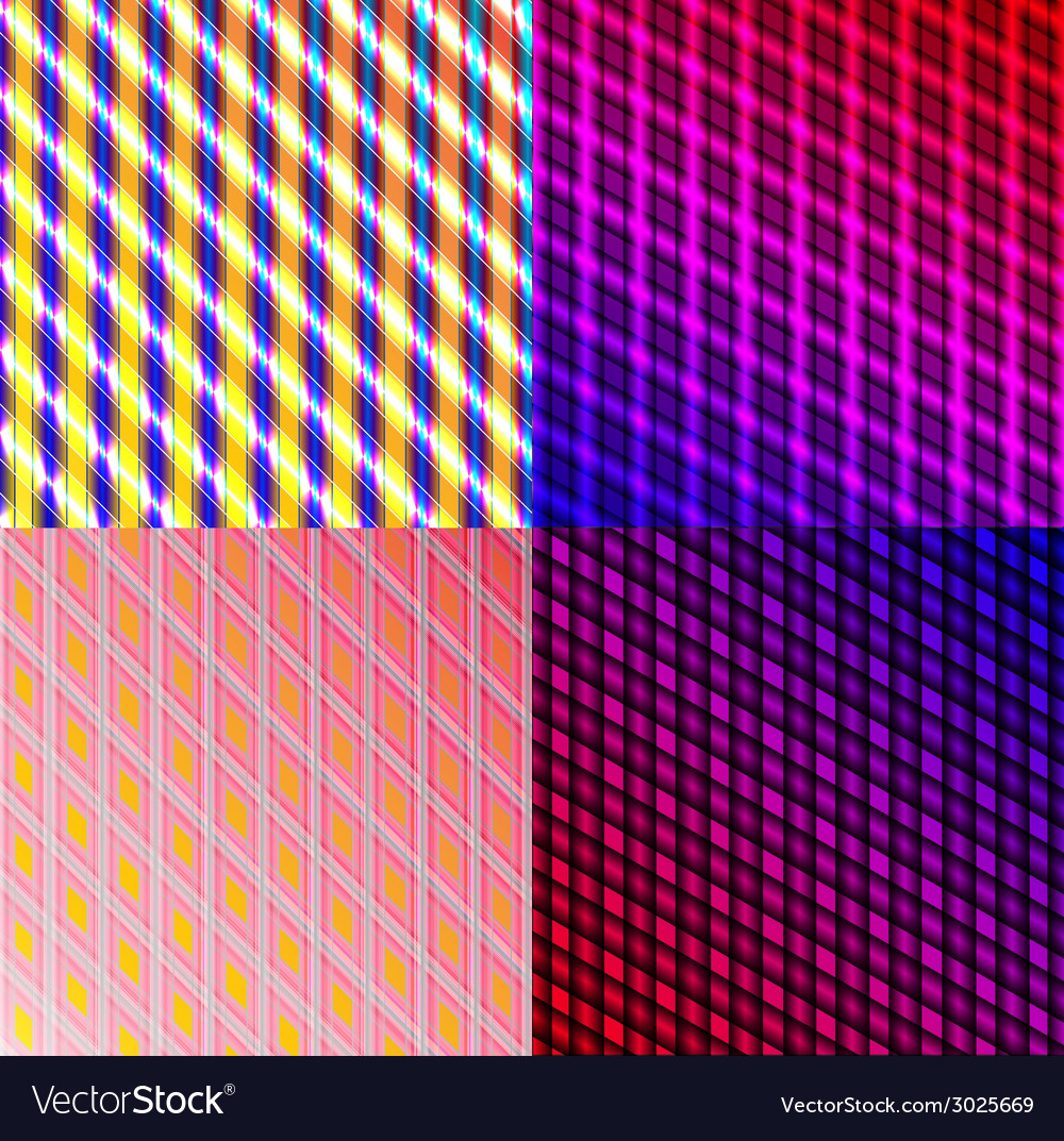 Set of splash color abstract glowing background