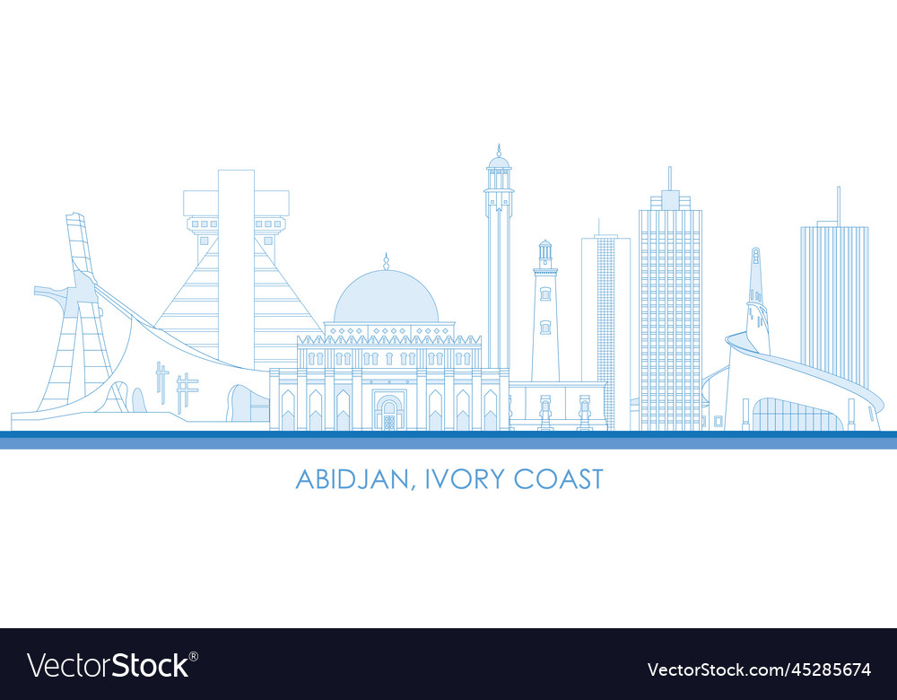 Abidjan City Skyline - Elfenbeinküste