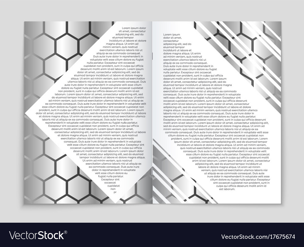 Abstract layout background set for art
