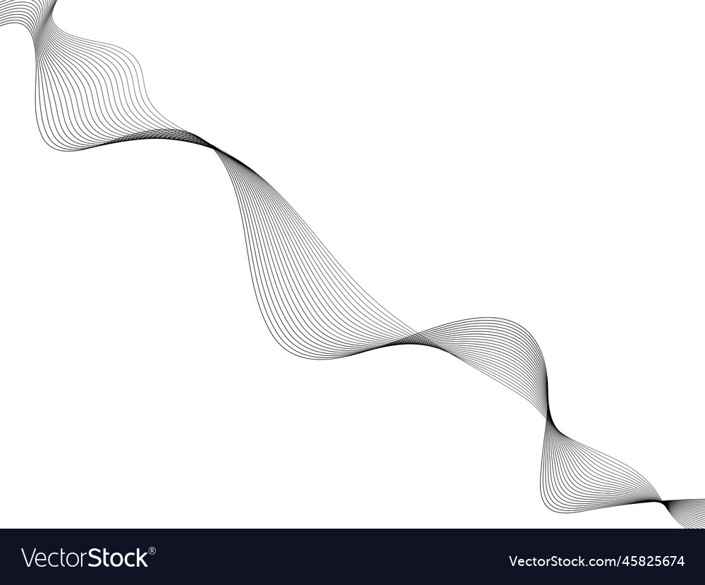 Abstract wave element for design digital vector image Abstract wave element for design digital