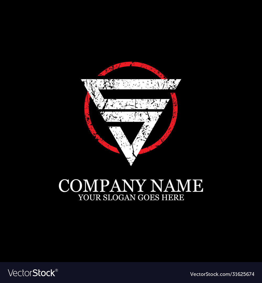 Cj initial name logo design with grunge style