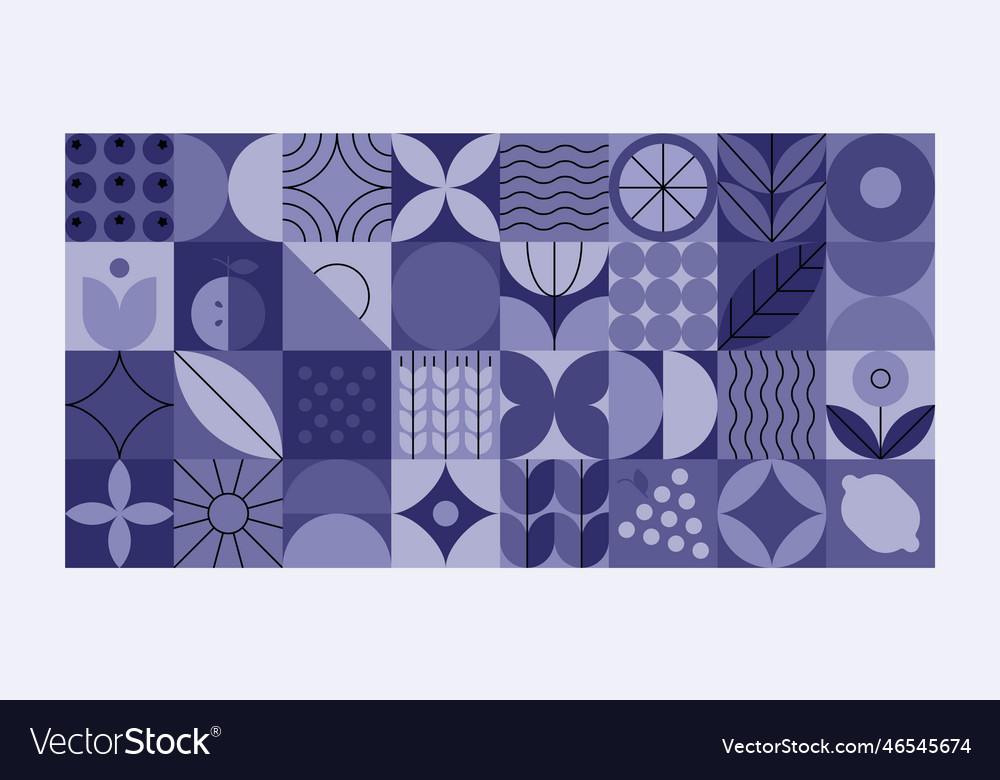Blumenfutter Muster - Minimal