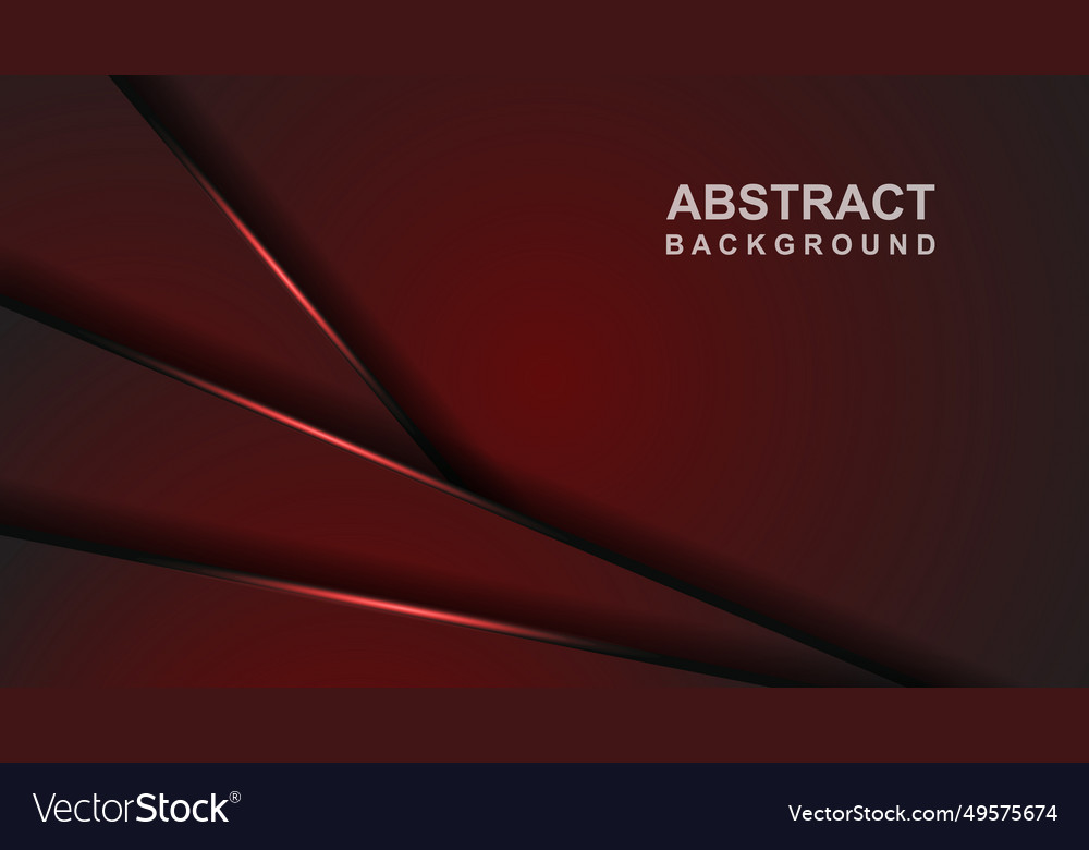 Layers overlapping on space for background design vector image Layers overlapping on space for background design