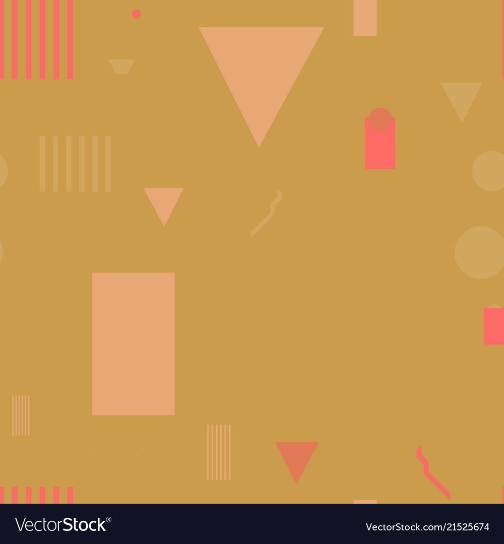 Simple geometry seamless pattern