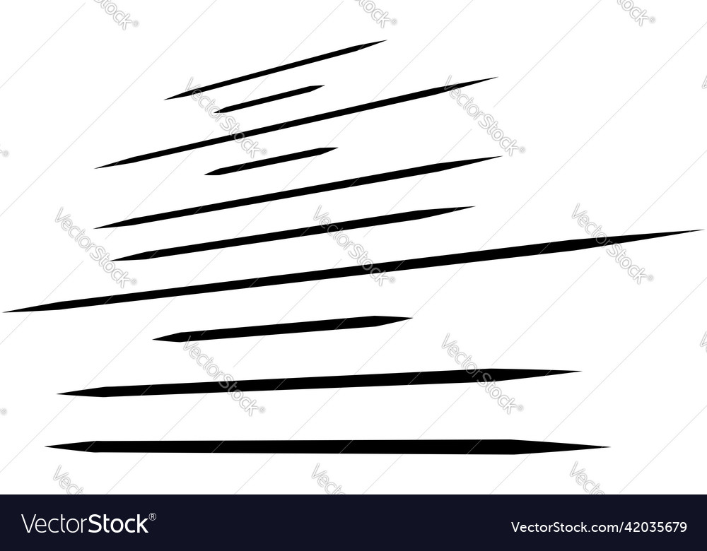 3d dynamic lines stripes element in perspective