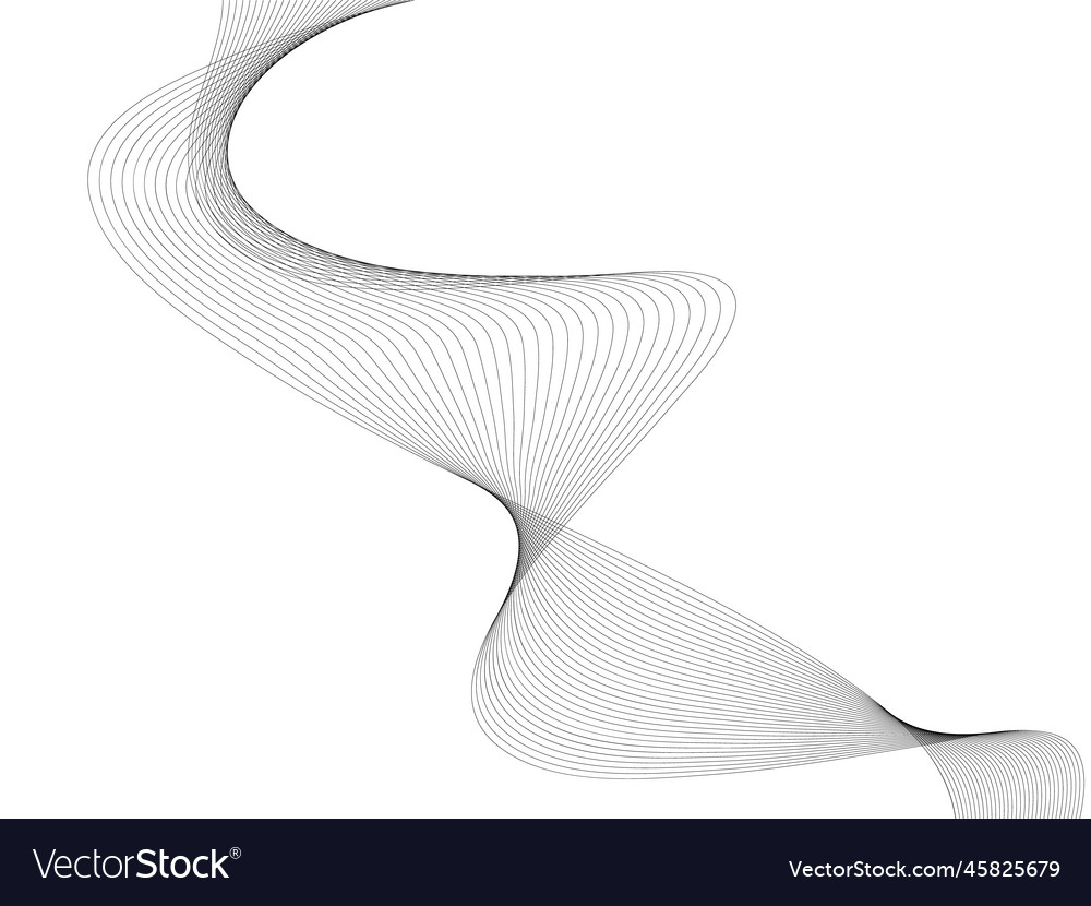 Abstract wave element for design digital vector image Abstract wave element for design digital