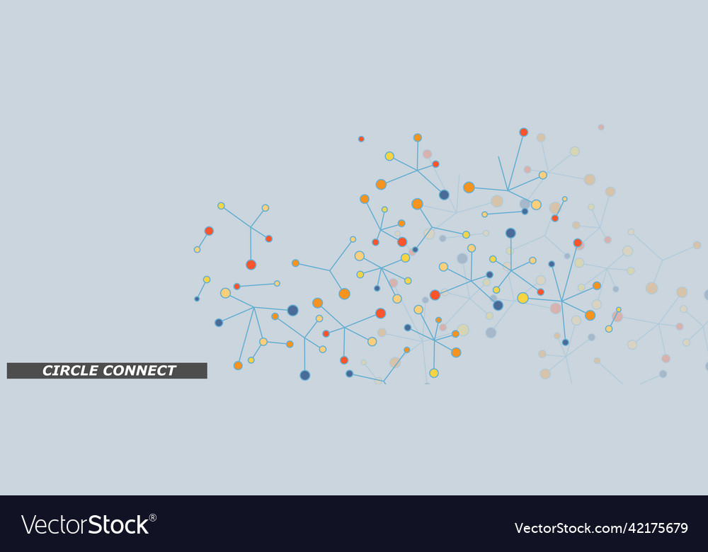 Triangle futuristic science structure for your