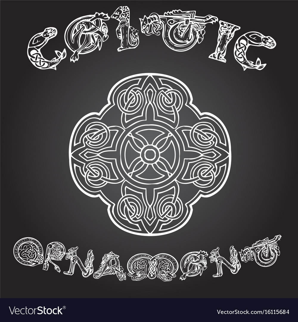 Celtic decorative ornament