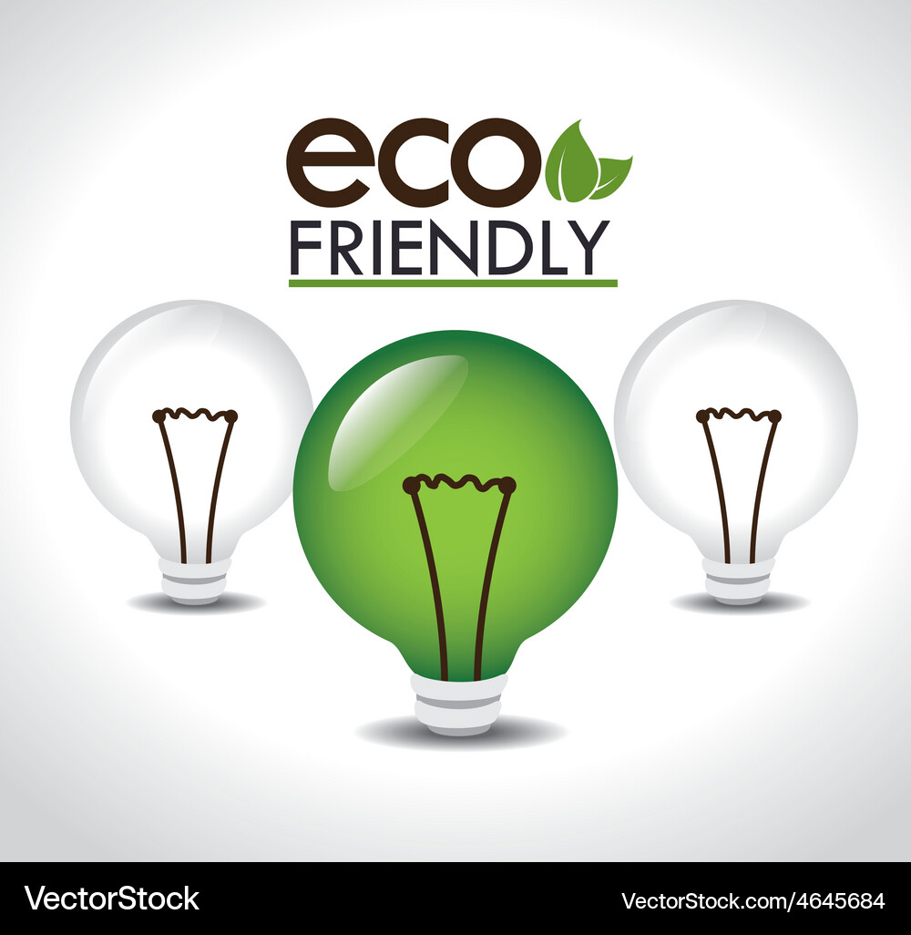 Ecology design Royalty Free Vector Image - VectorStock