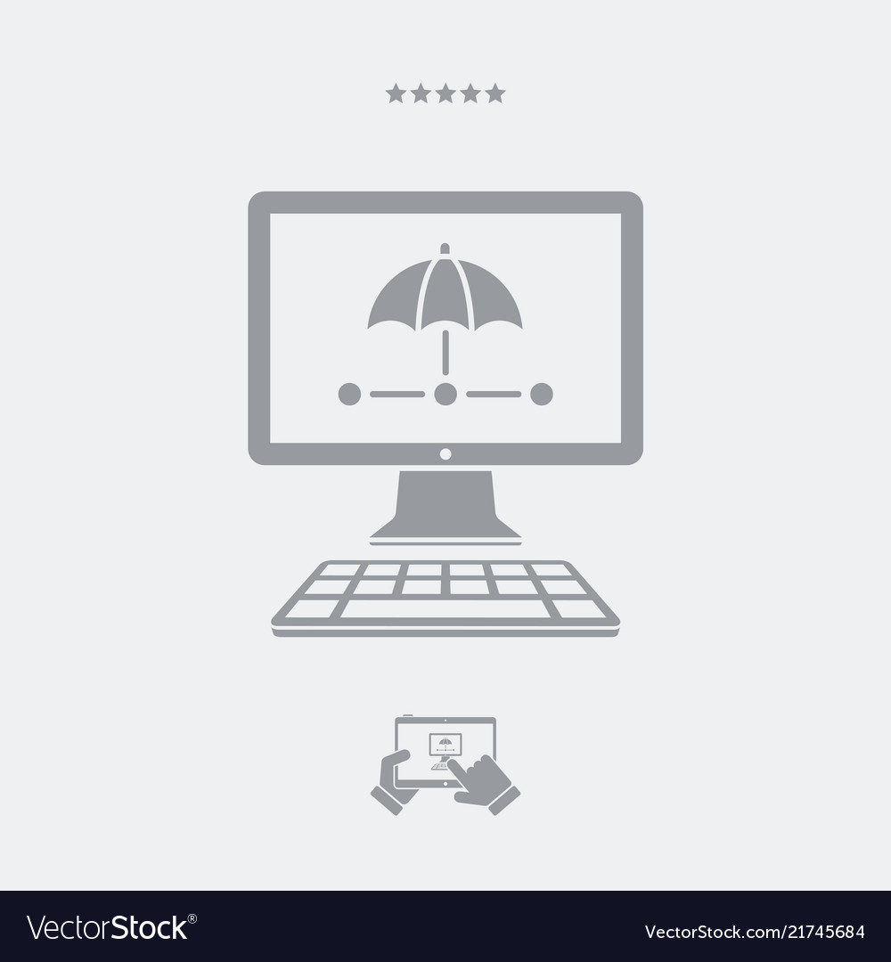 Network security - web icon