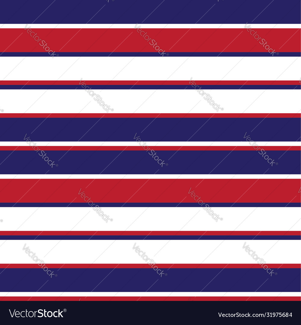 Red and blue stripe seamless pattern background vector image Red and blue stripe seamless pattern background