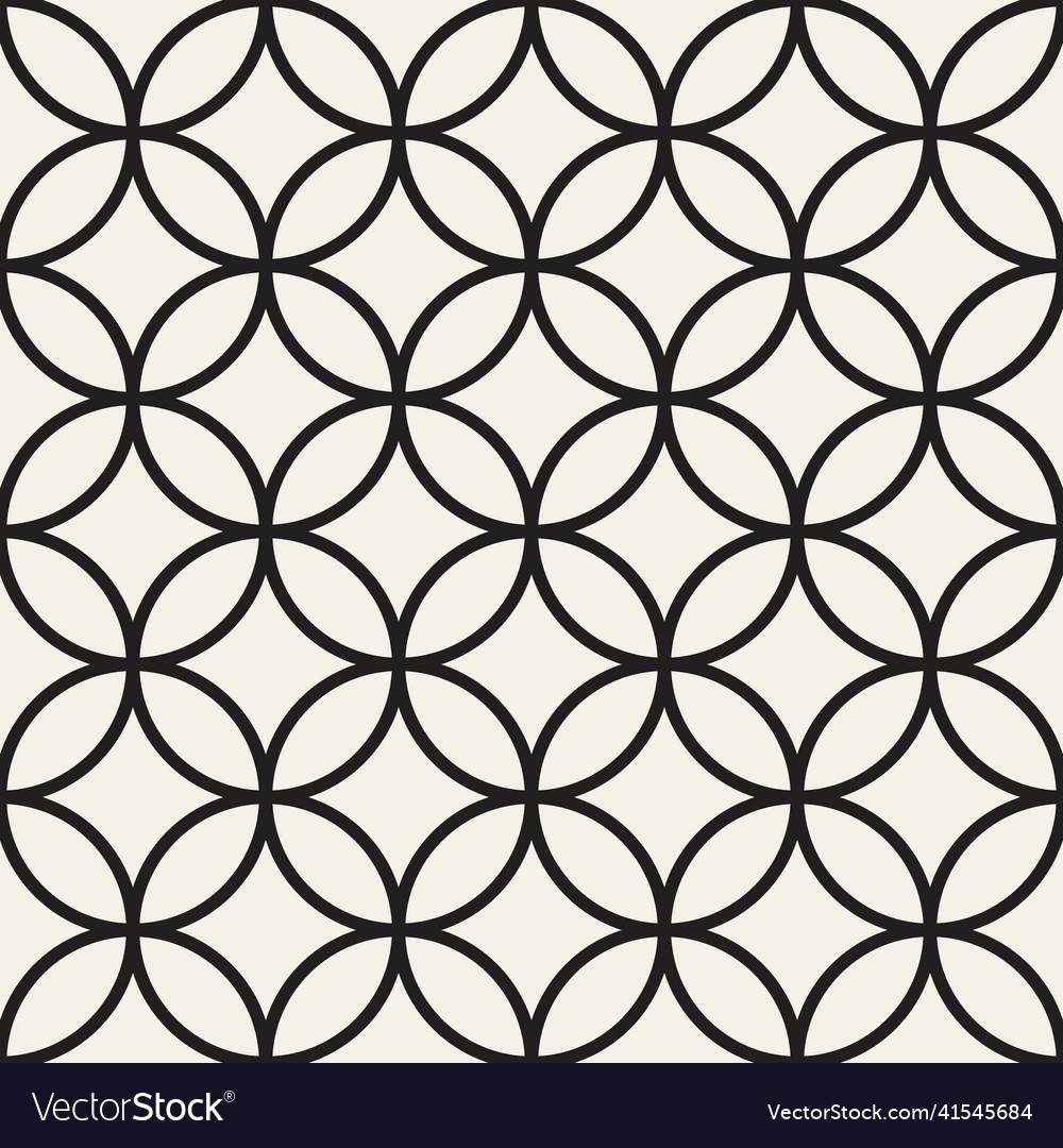 Seamless pattern repeating geometric elements vector image Seamless pattern repeating geometric elements