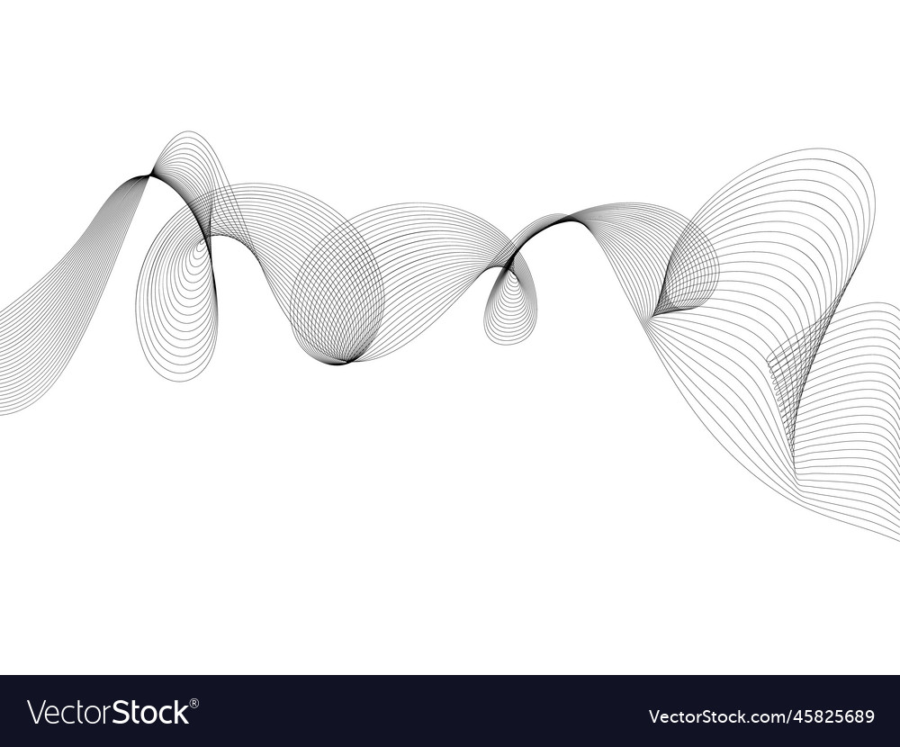 Abstract wave element for design digital vector image Abstract wave element for design digital