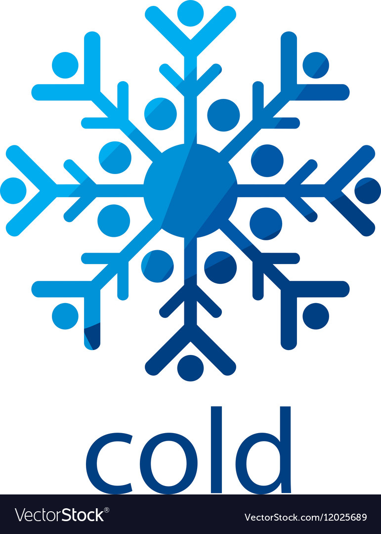 Cold Ice Snowflake Pattern