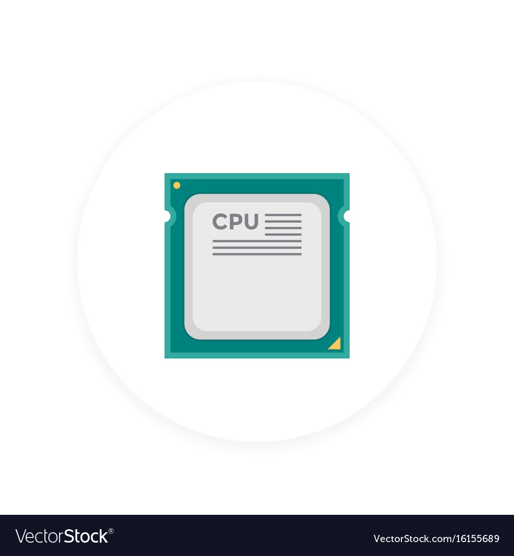 Cpu processor icon