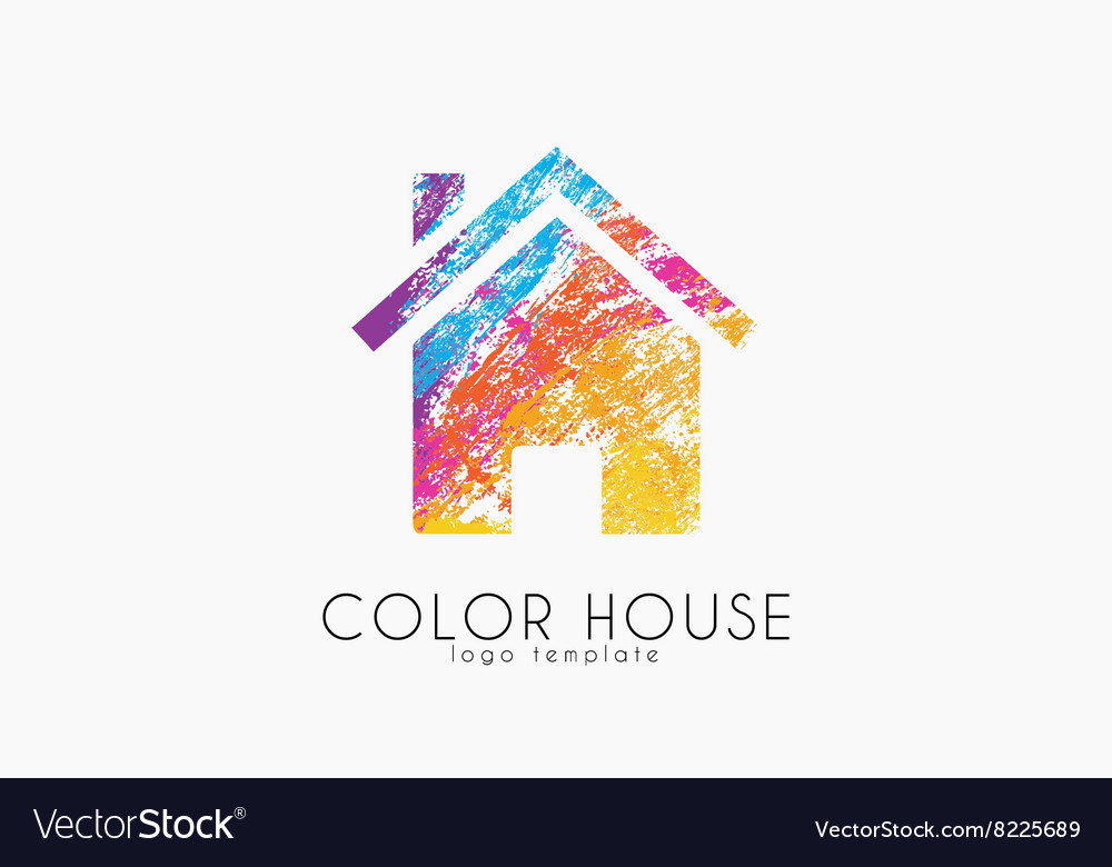 Creative House Logo Color House Design Home Logo