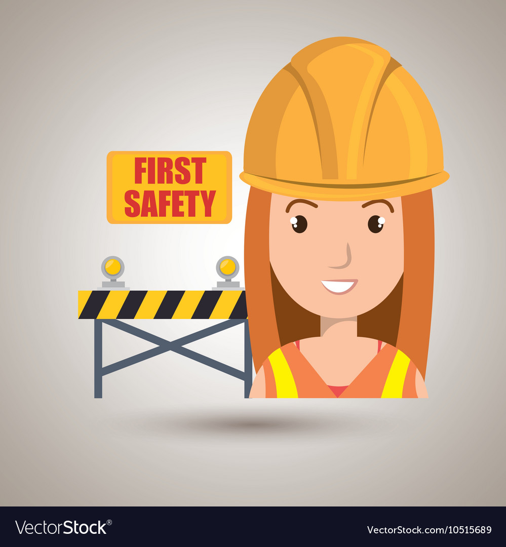 First safety worker icon