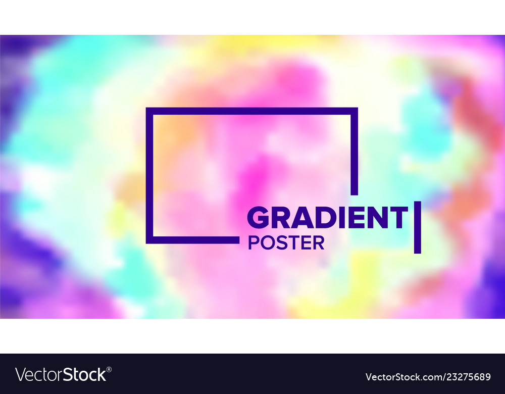 Gradient fluid background commercial cover